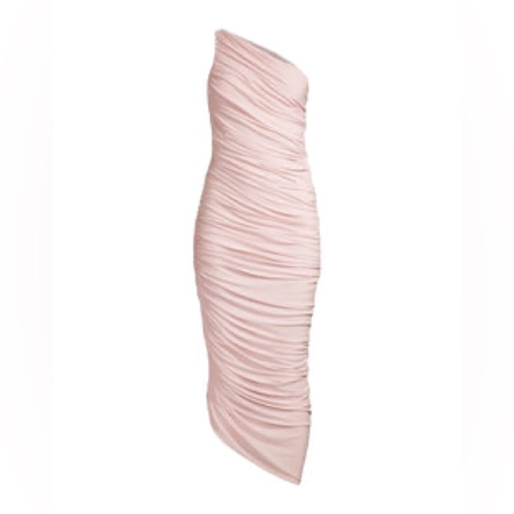 Norma Kamali Midi Dress Blush